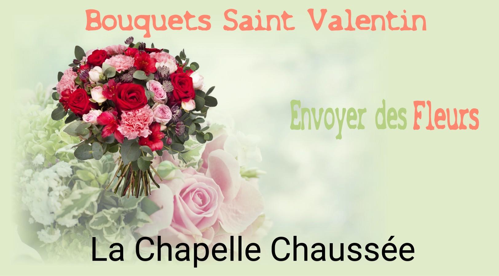 Roses de Saint-Valentin livrées à La Chapelle-Chaussée